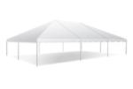 30'Wx45'Lx14'6"H white frame tent canopy (sectional)